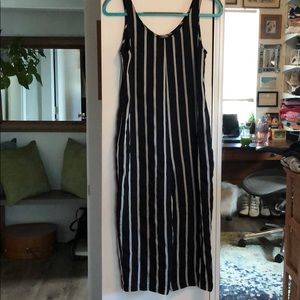 Striped ASOS one piece